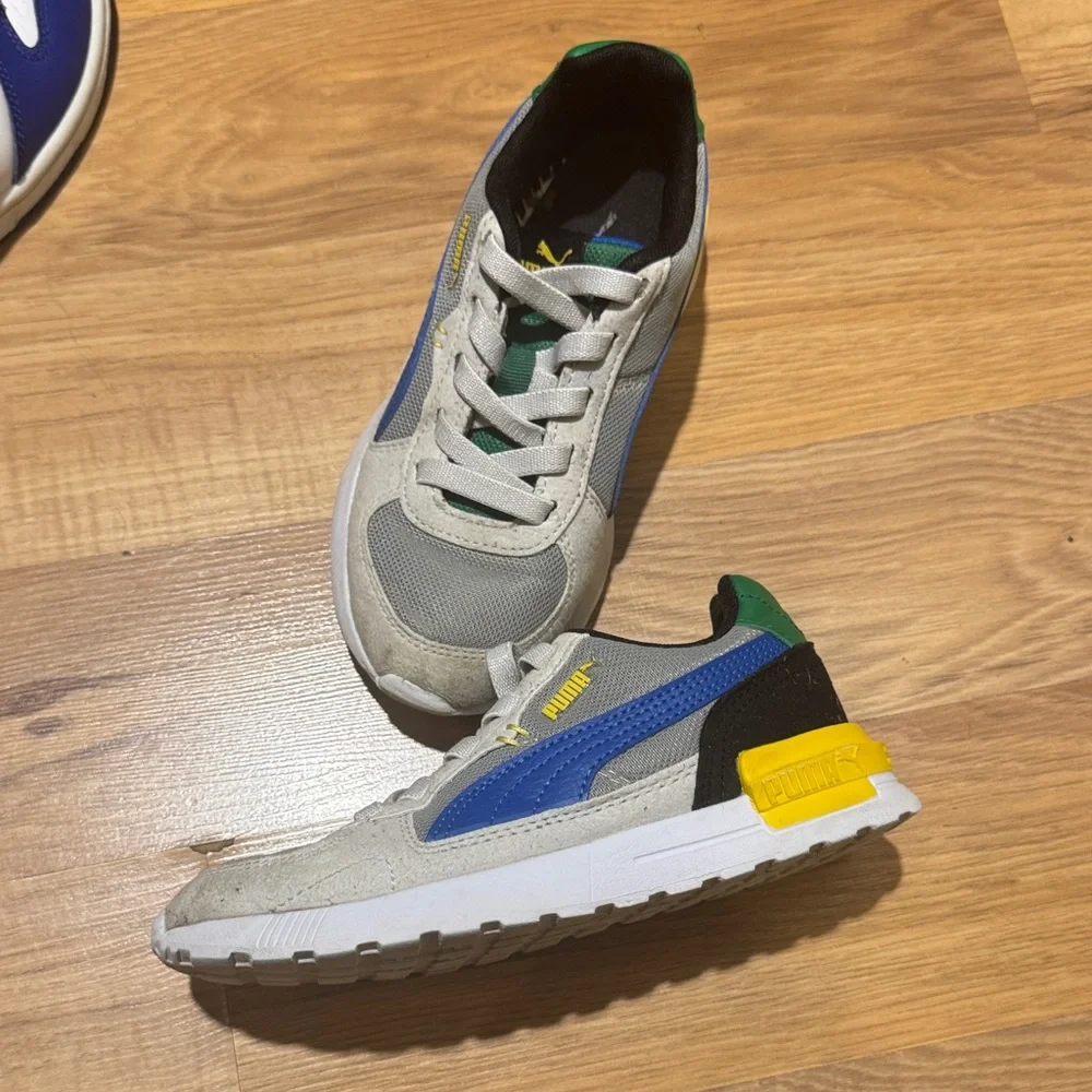 PUMA Graviton Ac Sneaker In Smokey Gray-royal-gray size 1